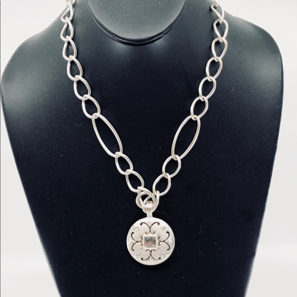 Brighton Silver Necklace with Pendant
